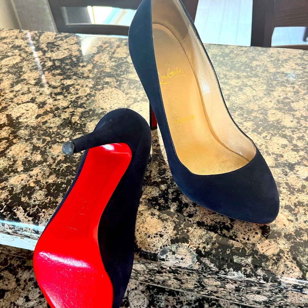 Christian Louboutin Suede Pump